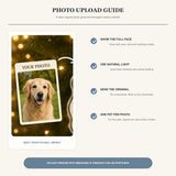 Personalized Rainbow Bridge Pet Memorial Photo Acrylic Ornament - Custom Pet Keepsake - image 7