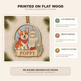 Personalized Big Sister Pregnancy Reveal Pup Photo Wood Ornament - Custom Pet Keepsake - image 9