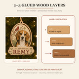Personalized Cardinal Window Pet Memorial Photo Wood Ornament - Custom Pet Keepsake - image 9