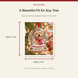 Personalized Puppy First Christmas Acrylic Ornament - Custom Photo Keepsake - image 3