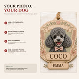 Personalized Dog Groomer Gift Photo Wood Ornament - Custom Pet Keepsake - image 7