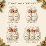 Personalized Twins First Christmas Photo Ornament - Custom Acrylic Christmas Keepsake - image 4