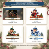 Personalized Christmas Train Baby 2026 Photo Ornament - Custom Acrylic Christmas Keepsake - image 9