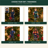 Personalized Kids EMT Paramedic Photo Ornament - Custom Acrylic Christmas Keepsake - image 2