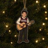 Personalized Kids Music Maker Photo Ornament - Custom Acrylic Christmas Keepsake - image 3