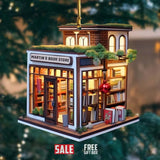 Christmas Tree of Book Ornament, Christmas Gifts For Book Lovers, Book Worms, Book Club Ornament, Book Lover Christmas Gifts, Librarian | Books Store 2